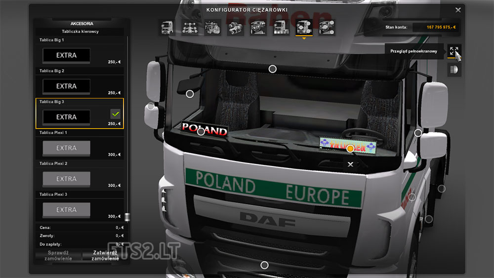 Diablo plate ETS 2 mods