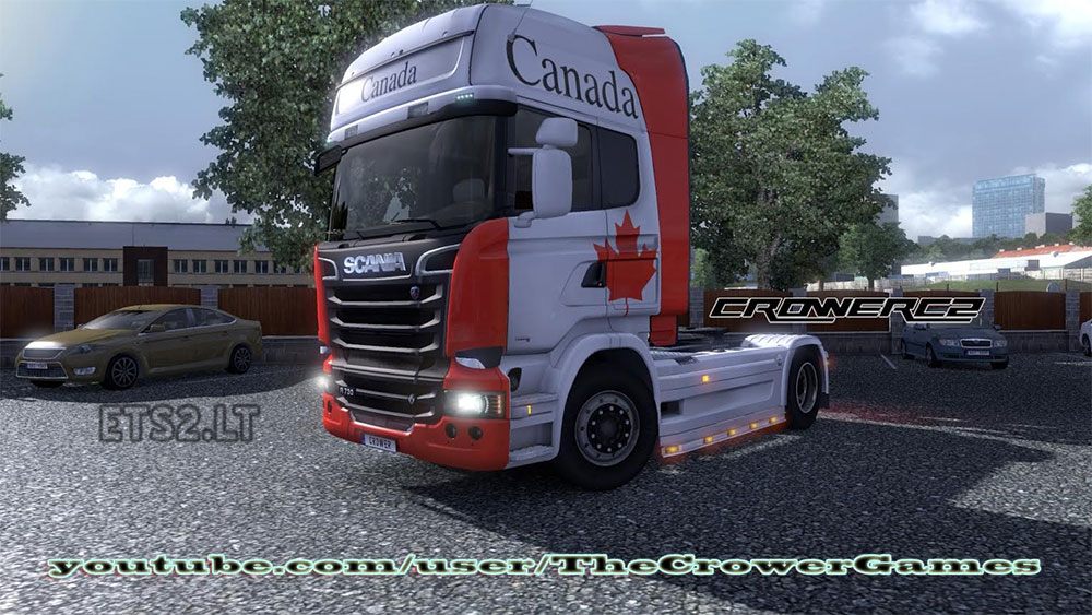 Canada – Skin Scania | ETS 2 mods