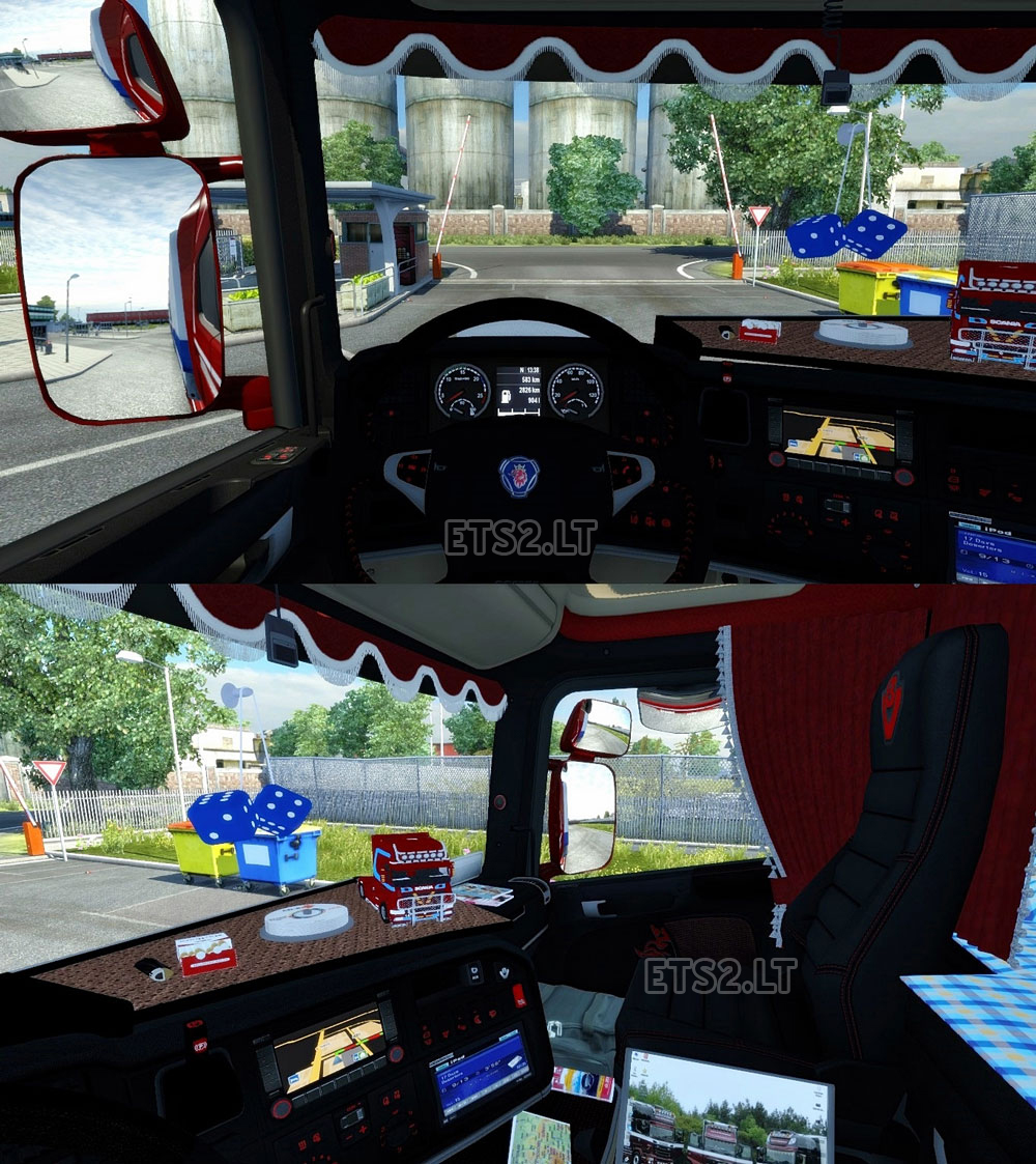 Scania Streamline Interior | ETS 2 mods