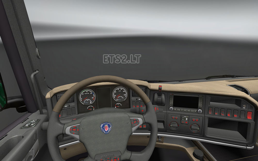 Scania R Dashboard Light | ETS 2 mods