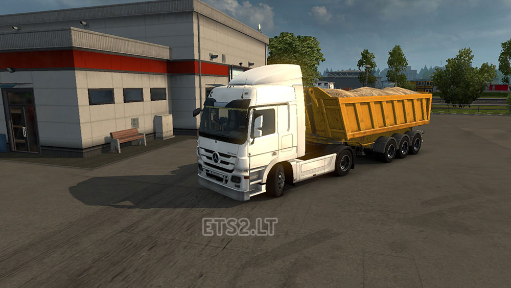 Dump Trailer for MP ETS 2 mods