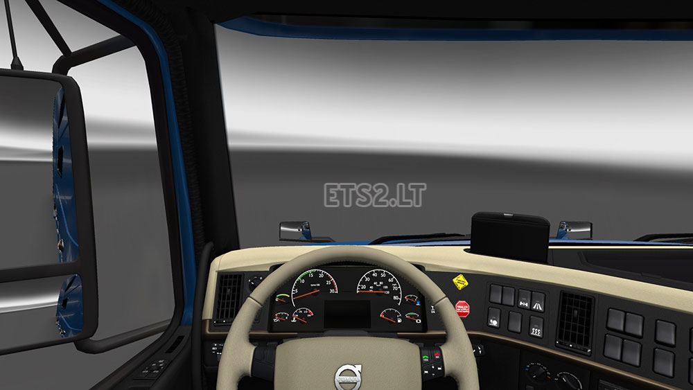 Volvo VNL 780 Interior Reworked ETS 2 mods