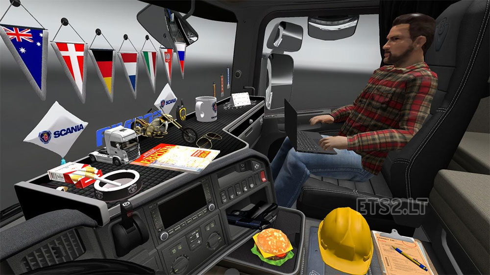 Dlc Cabin Accessories pack v1.5 ETS2 mods