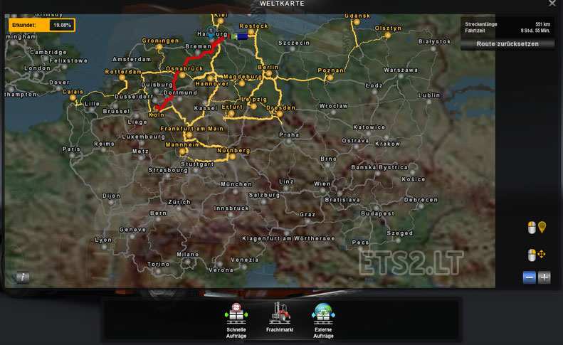 map europa ETS2 mods