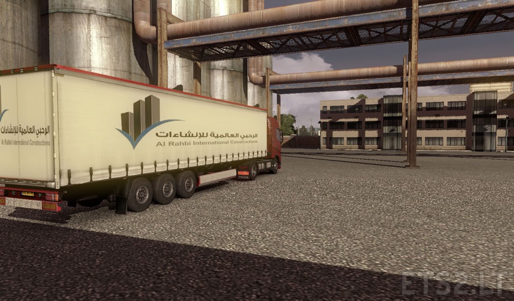 Arabic Trailers Pack v 1.0 ETS2 mods
