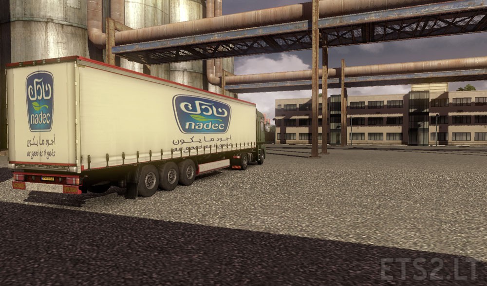 Arabic Trailers Pack v 1.0 ETS2 mods