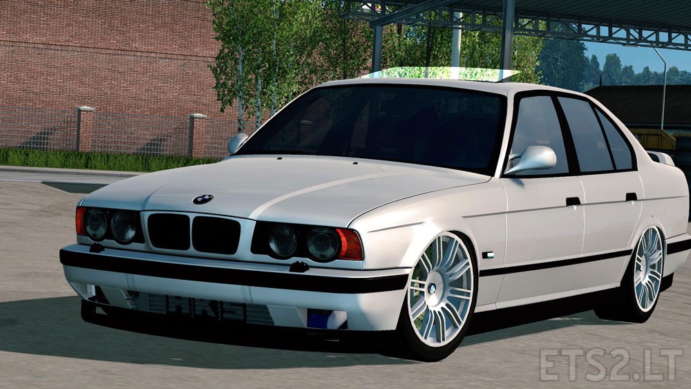 BMW e34 BRKTN24 Edit ETS 2 mods