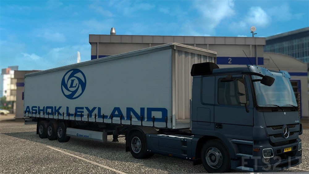 Ashok leyland trailer ETS 2 mods