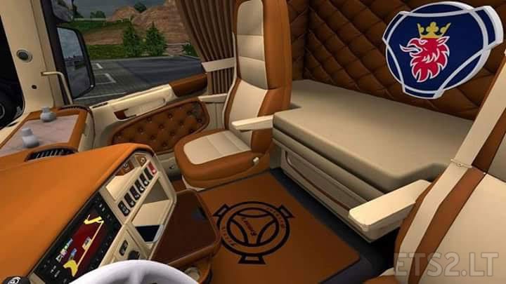 Scania RJL Interior ETS 2 mods