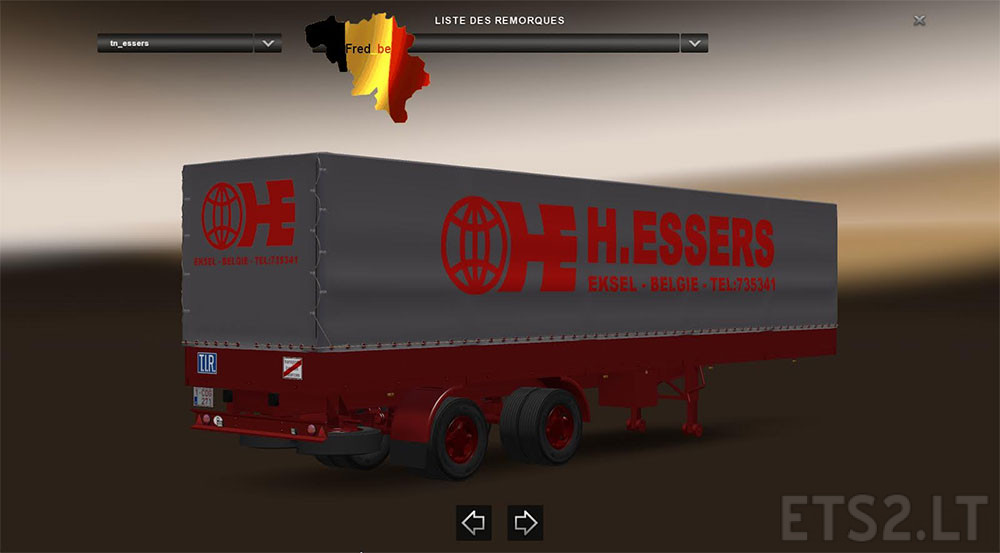 Old Trailer H.Essers ETS2 mods