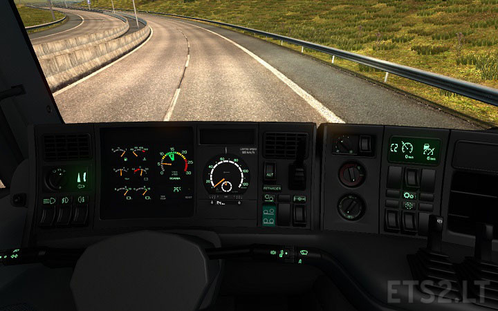 Scania Dashboard Computer v 3.9.5 for 1.25 | ETS2 mods