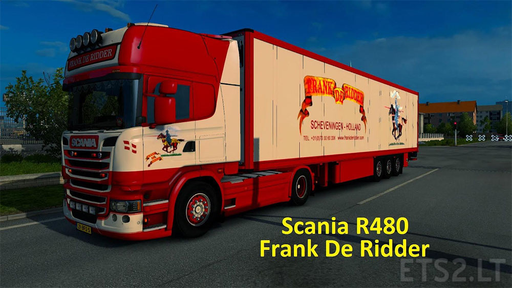Frank De Ridder Pack v 1.25 ETS2 mods