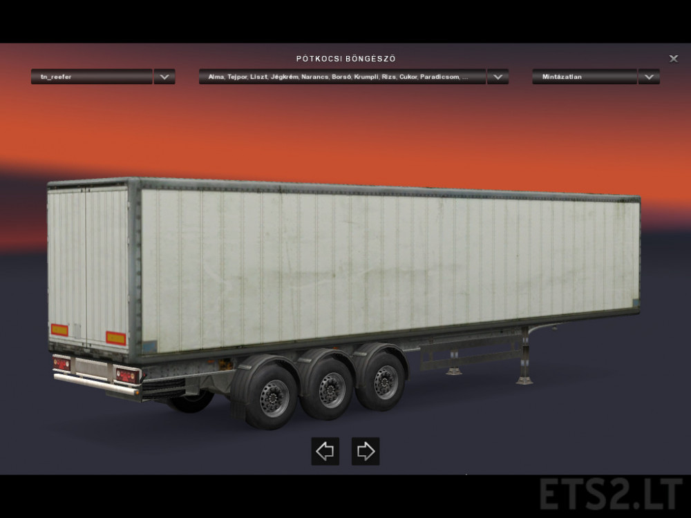 Reefer Trailer Diagram