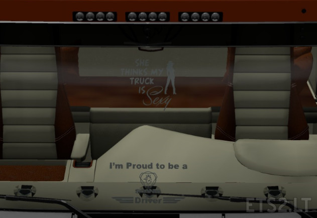 Stickers for Scania R by Zeeuwse Trucker | ETS 2 mods