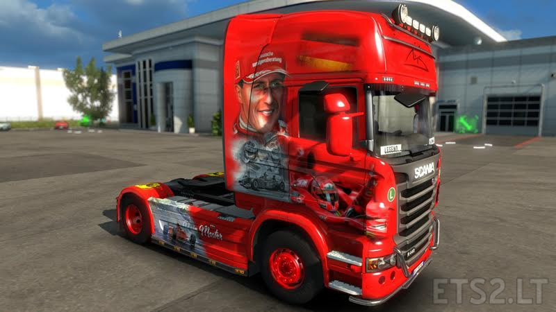 Scania "Michael Schumacher" Paint for Streamline & RJL ...
