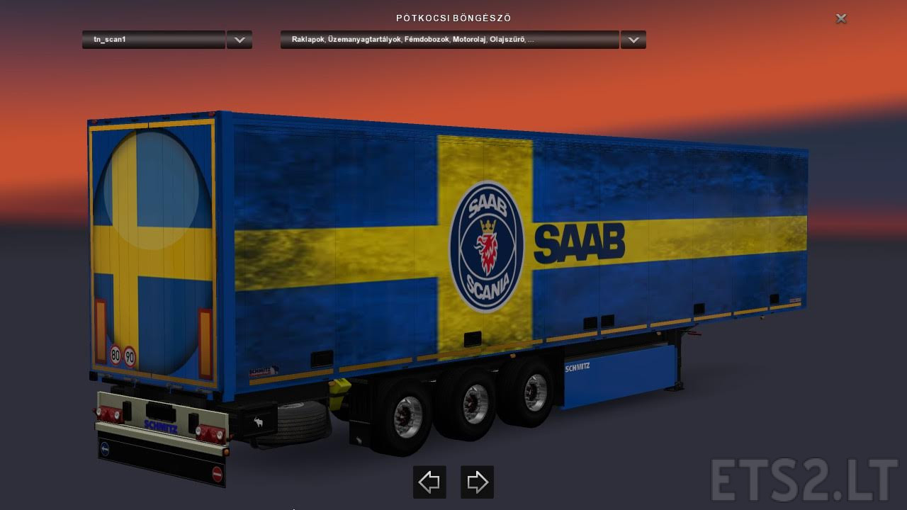 Scania Sweden combo by azannya26 | ETS 2 mods