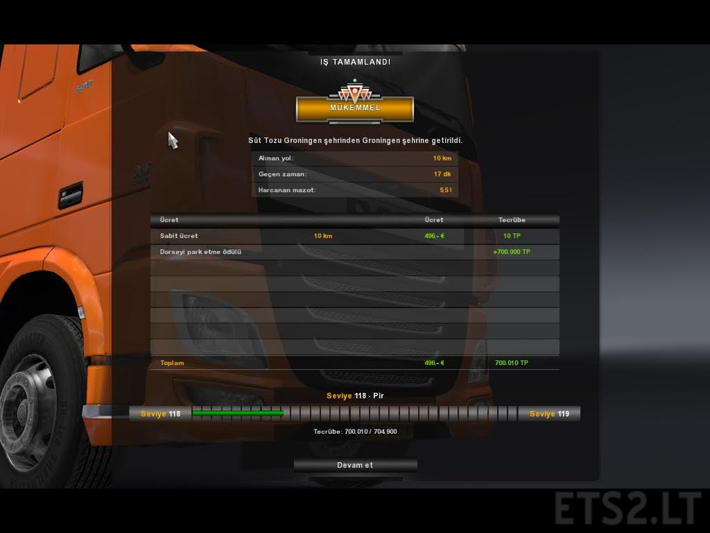 Xp Money Mod ETS2 mods