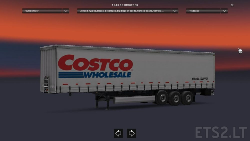 Costco Trailer ETS2 mods