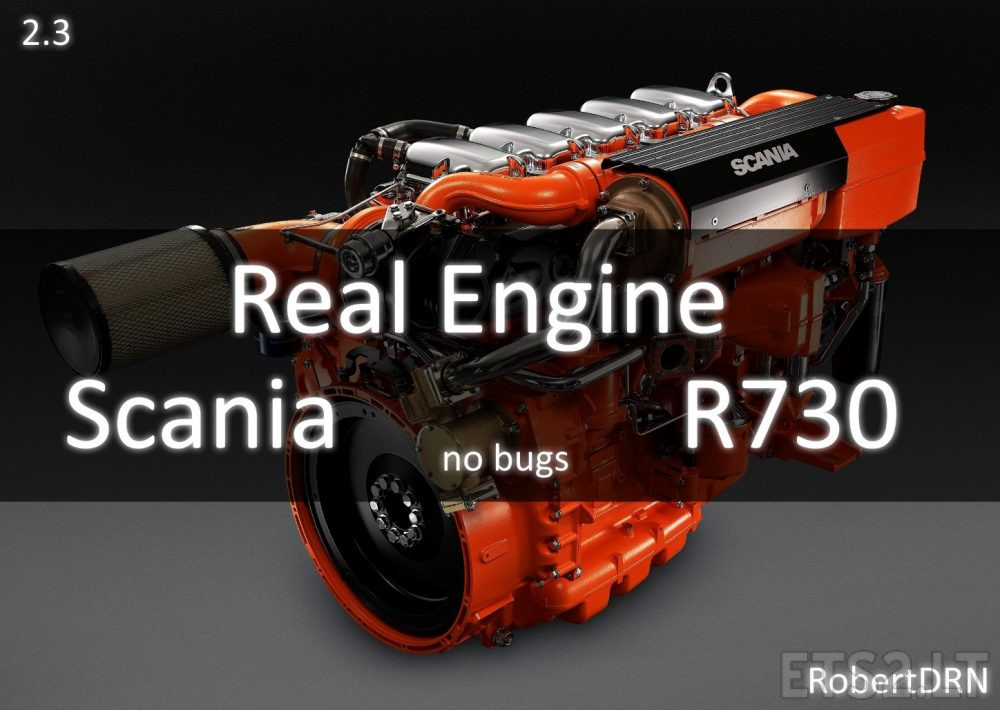 Real Scania R730 Engine Power ETS2 mods