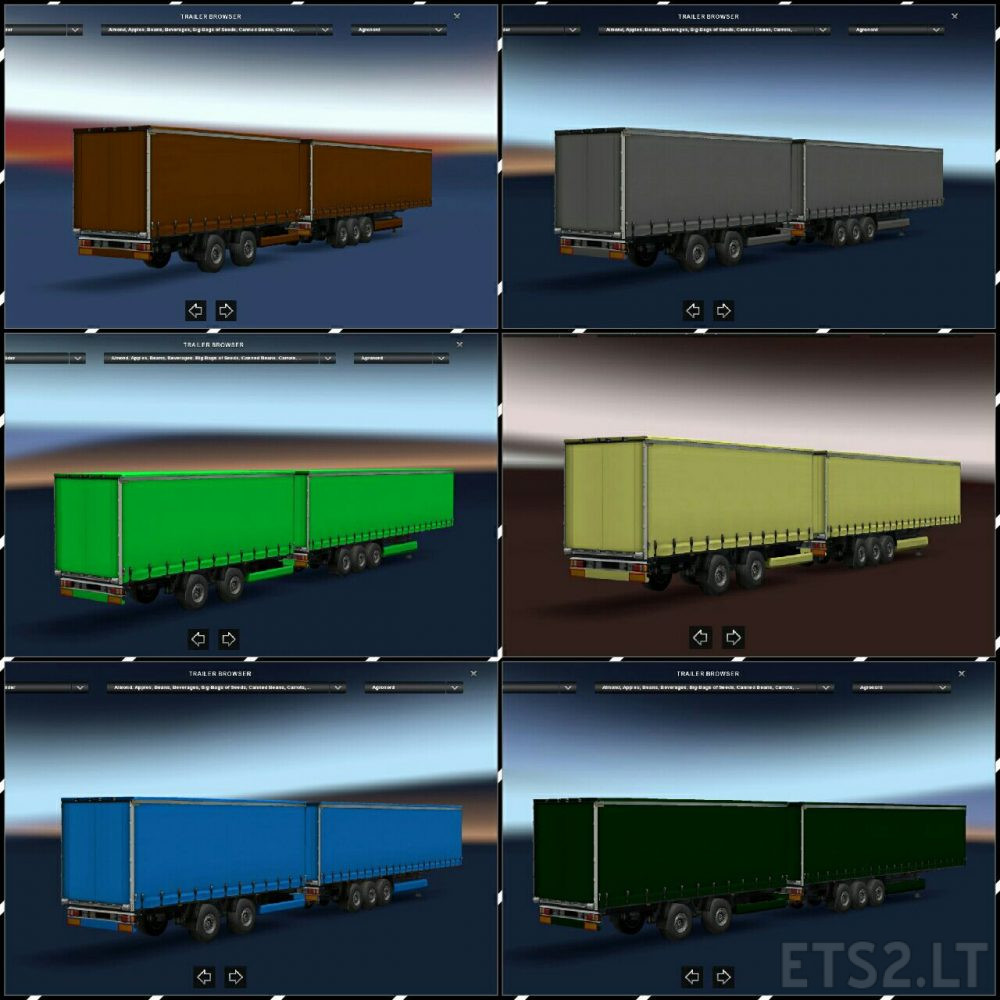 Color Trailer (Double) for Multiplayer & Singleplayer (Version 2.0