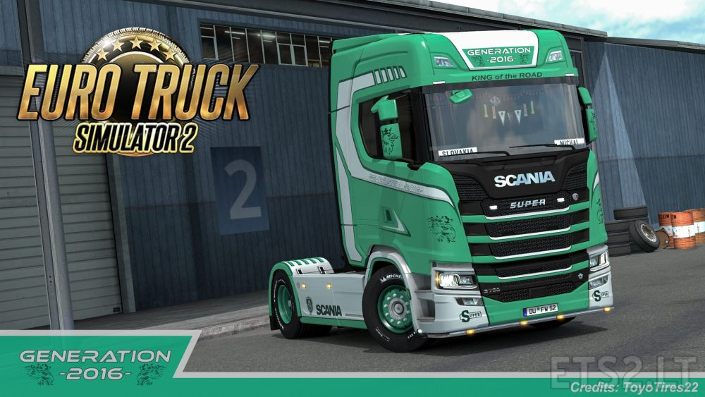 Scania S Generation 2016 Skin | ETS 2 mods
