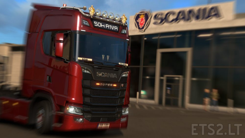 light bar ETS 2 mods