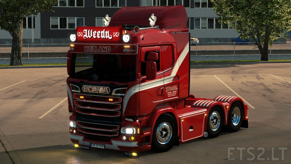 RJL Weeda lowcab ETS 2 mods