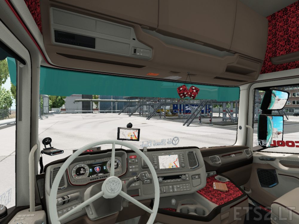 Danish Interior for Scania New Generation ETS2 mods
