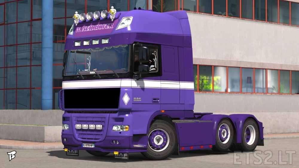 DAF XF 105 “W. Neidhofer Transport” Skin ETS2 mods