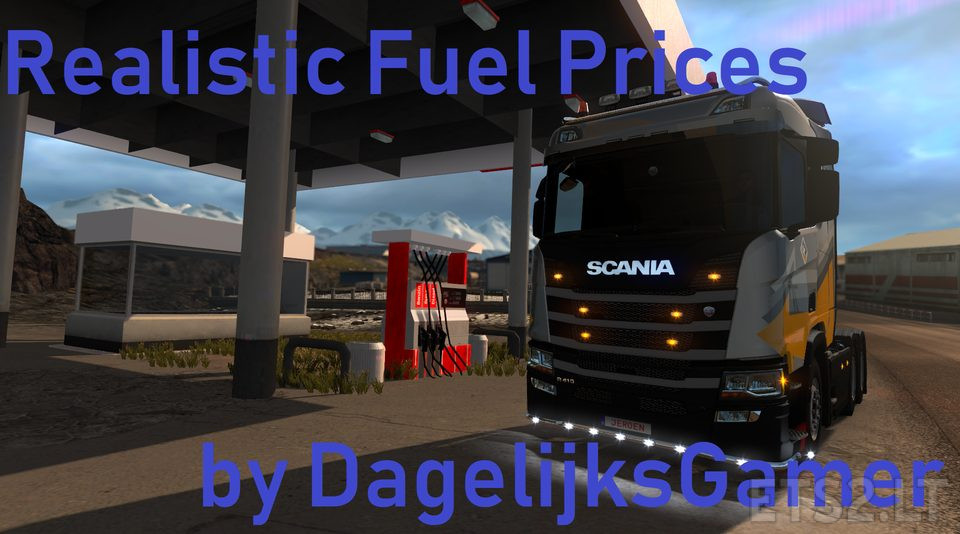 ETS2 Realistic Fuel Prices + Promods (updated July 6th 2018) ETS2 mods