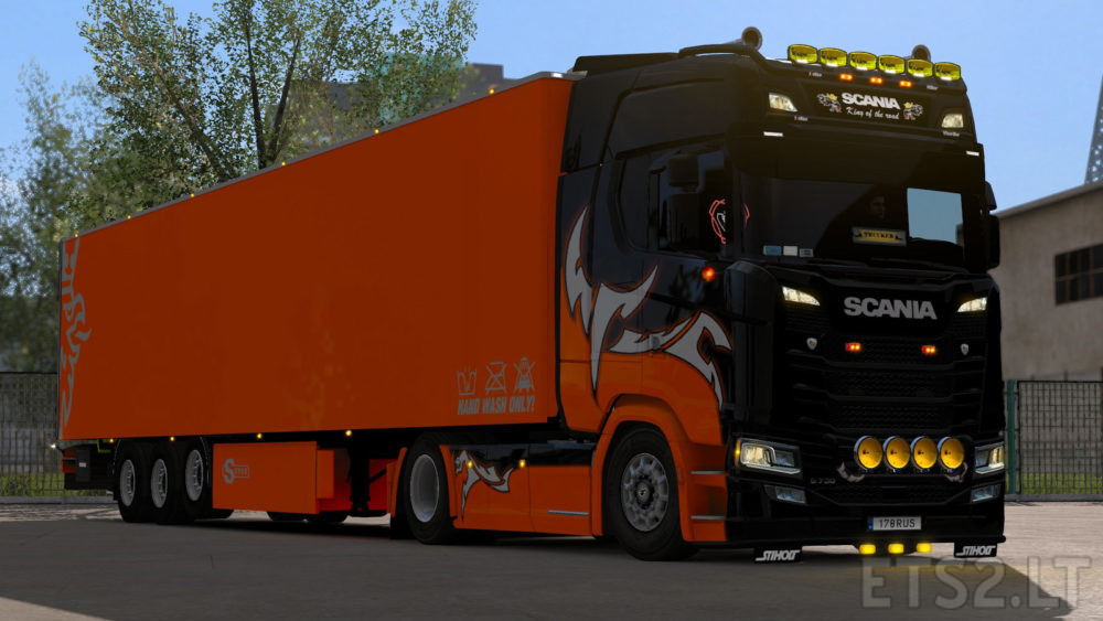 scania lights ETS 2 mods