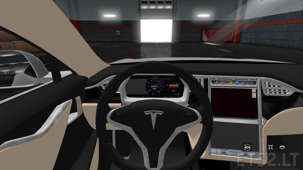 Fix for the Car Tesla Model S ETS2 mods
