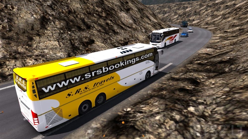 SRS Sleeper Skin for Volvo DBMX Grand and PX ETS2 mods