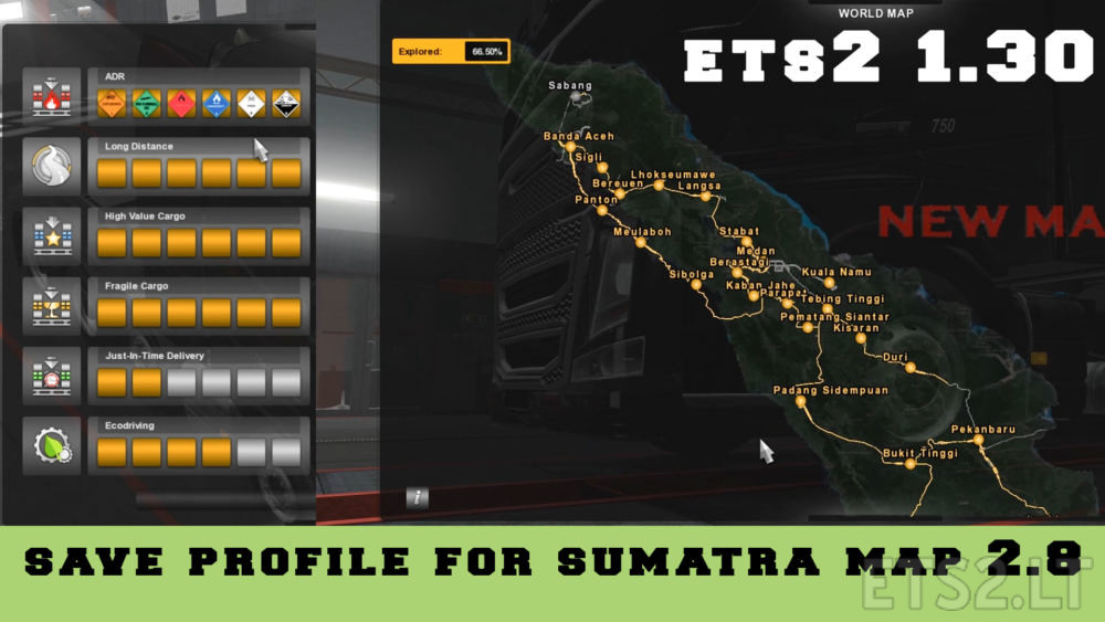 sumatra ETS2 mods