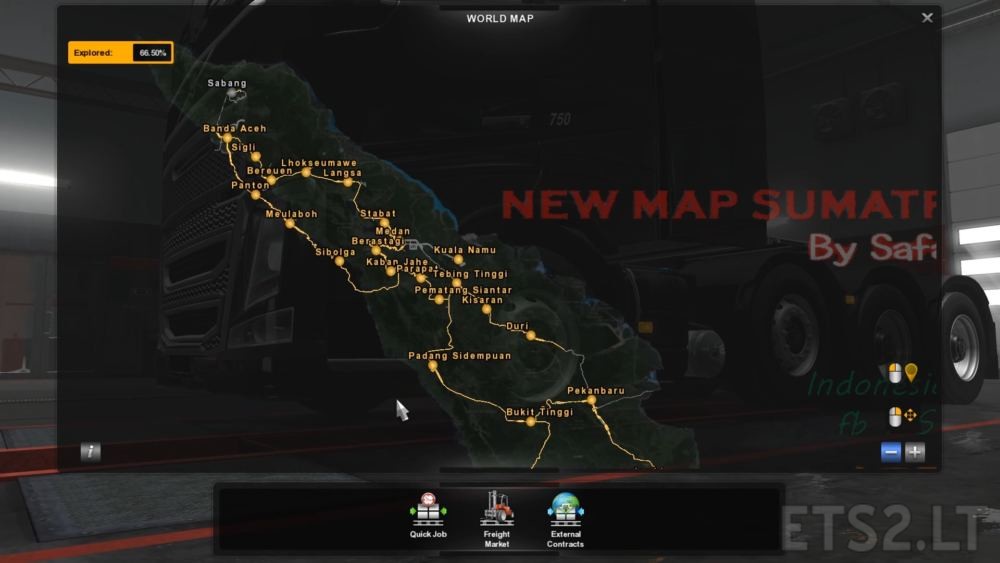 sumatra ETS2 mods
