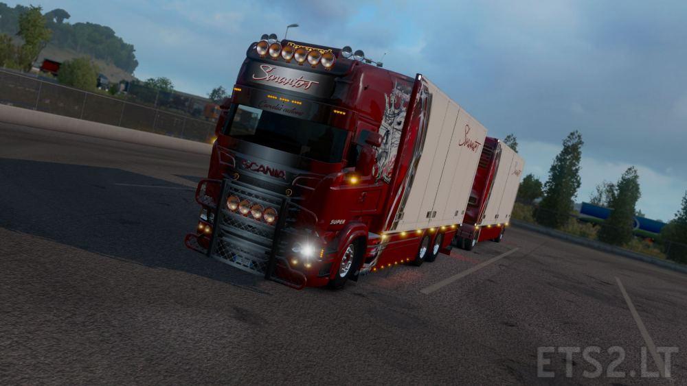 light bar ETS2 mods