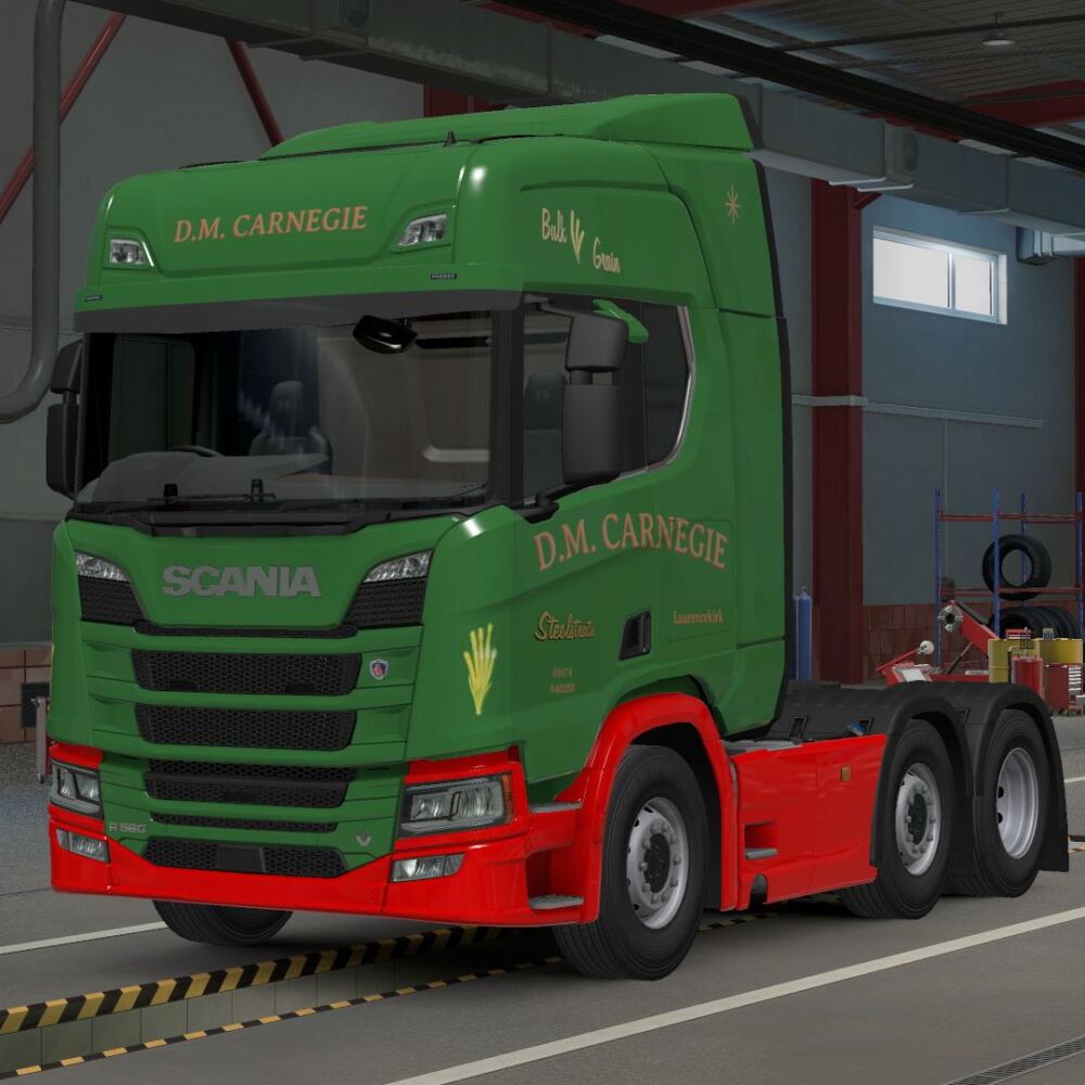 D.M. Carnegie, Scania R ETS2 mods