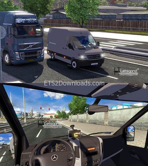MercedesBenzSprinterETS2 ETS2 Mods
