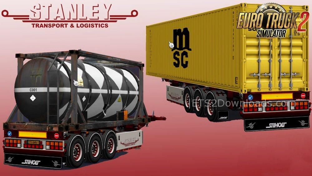 Trailer Pack v2.0 By Stanley ETS 2 Mods ETS2Downloads