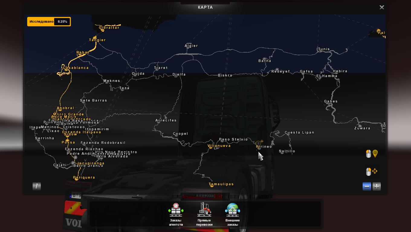 Africa Map for promodsv2.11 ETS2 mods Euro truck simulator 2 mods