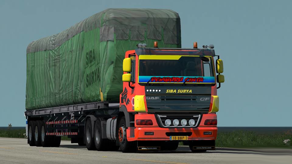 DAF CF FIXED 1.32.x ETS2 mods Euro truck simulator 2 mods ETS2MODS.LT