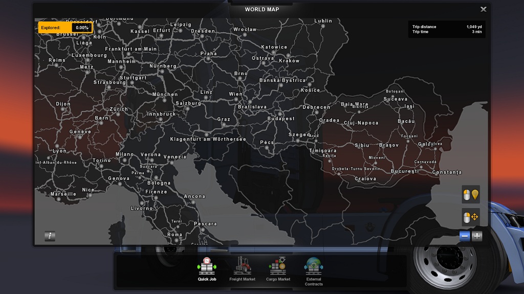 ROMANIA Map 1.1 ETS2 mods Euro truck simulator 2 mods ETS2MODS.LT