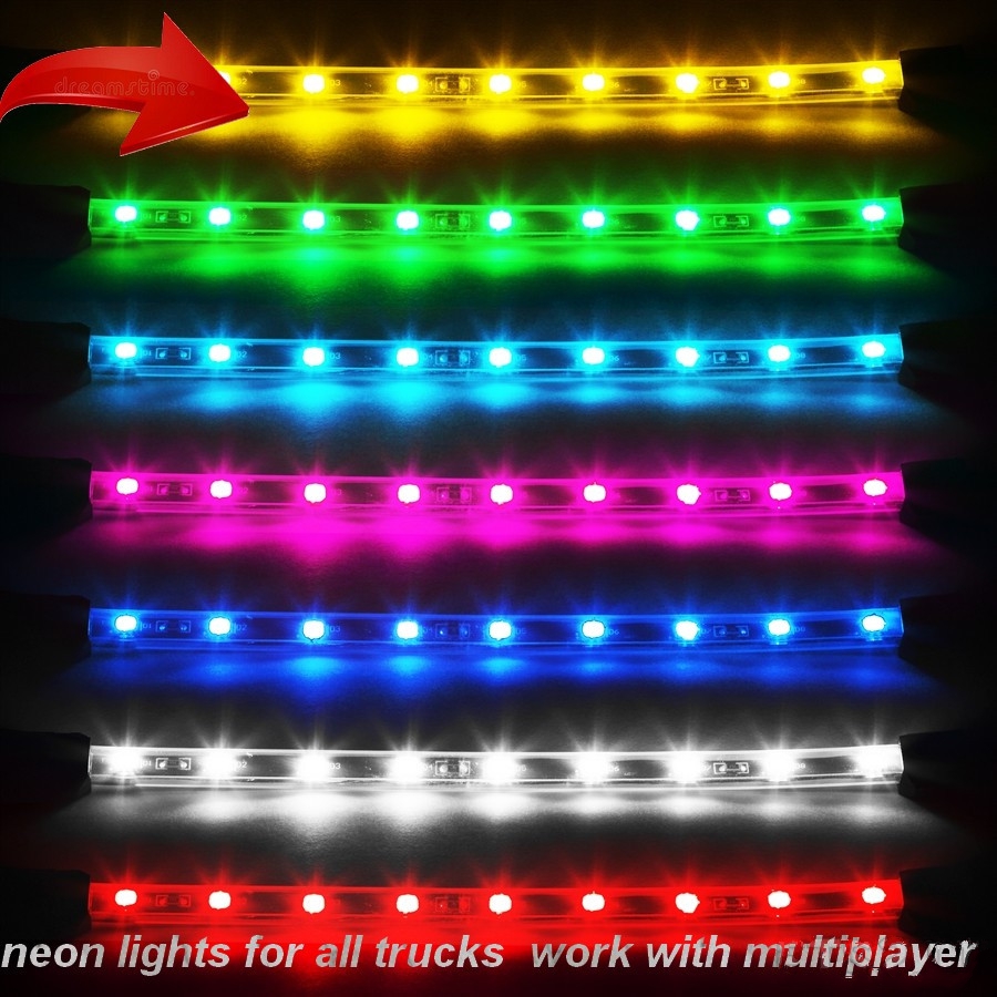 Neon Lights for all Trucks MP ready (1.30.x) ETS2 mods Euro