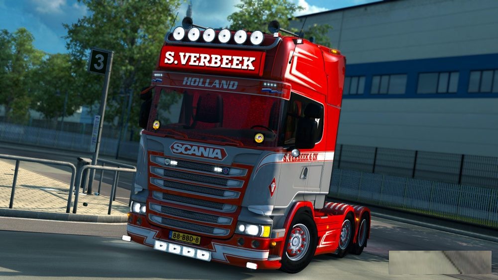 Scania R440 Verbeek ETS2 mods Euro truck simulator 2 mods ETS2MODS.LT