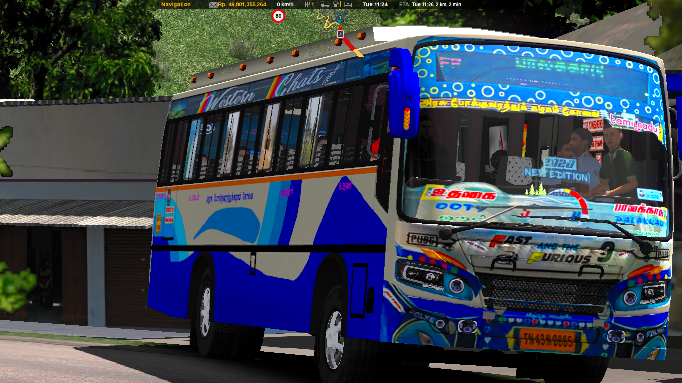 TamilNadu OOTY to Palakkad Bus Mod ETS2 mods Euro truck simulator 2