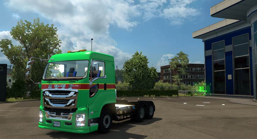 ISUZU GIGA ETS2 mods Euro truck simulator 2 mods ETS2MODS.LT