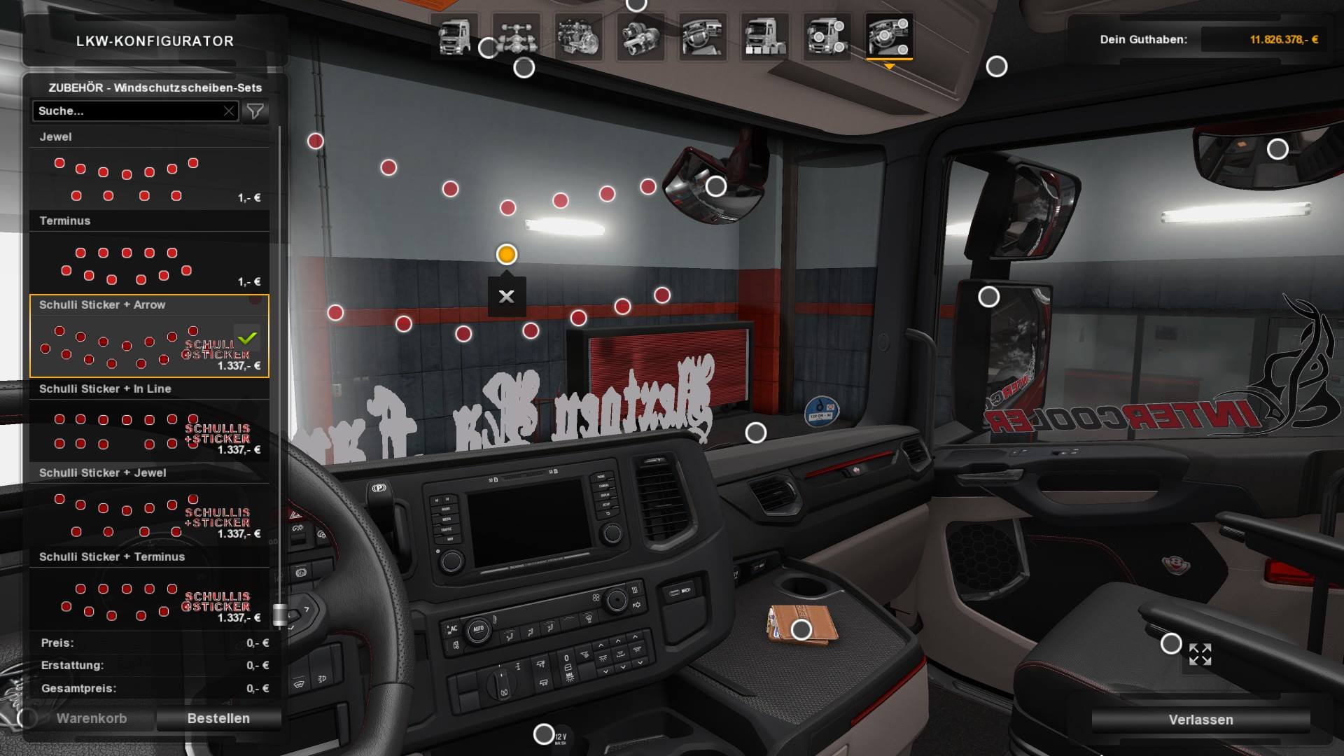SMG Sticker v2.0 + Templates [1.30beta] ETS2 mods Euro truck