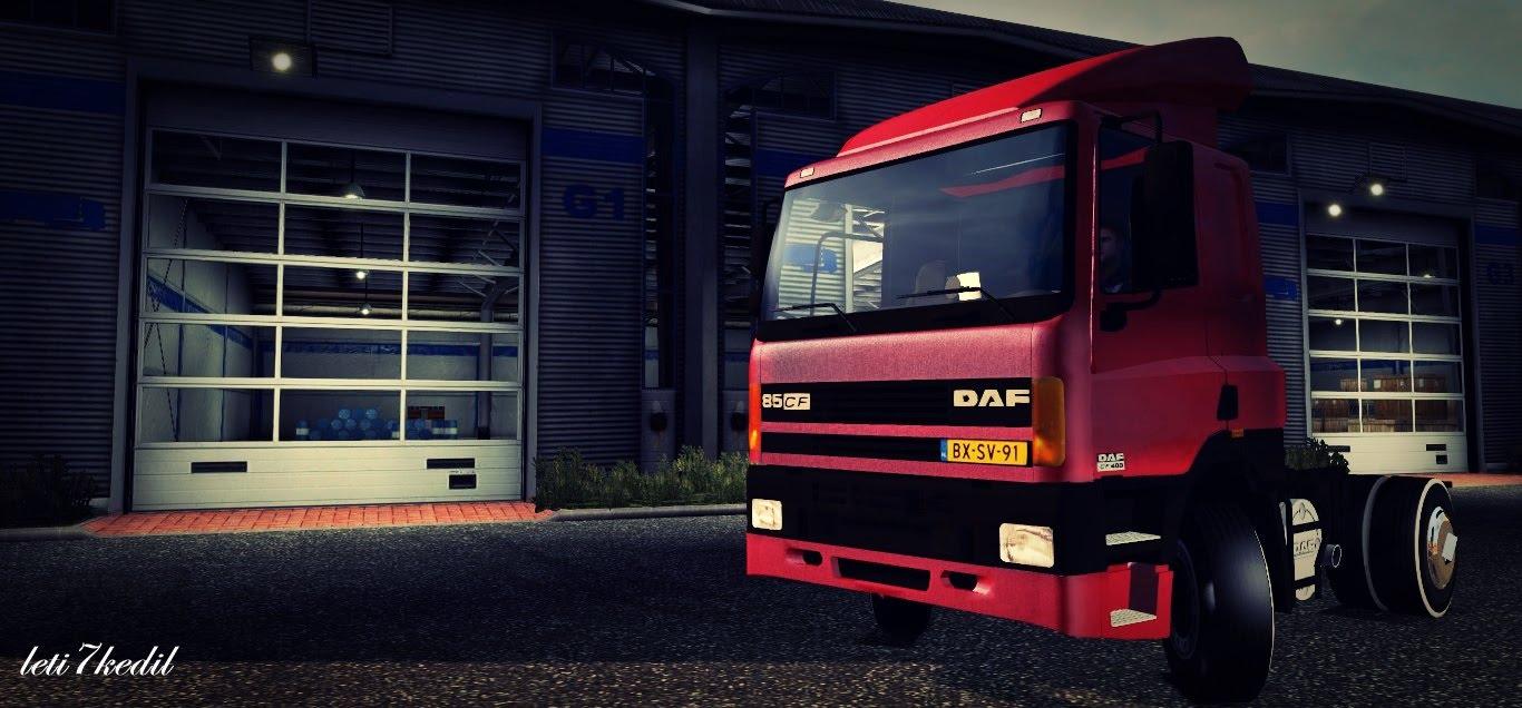 OLD DAF CF 85 ETS2 mods Euro truck simulator 2 mods ETS2MODS.LT