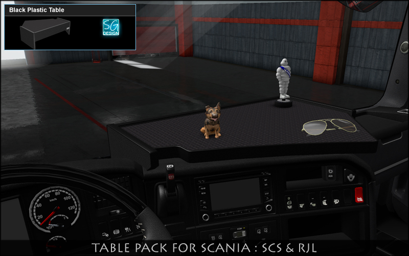 SCANIA TABLE PACK 1.0 | ETS2 mods | Euro truck simulator 2 ...