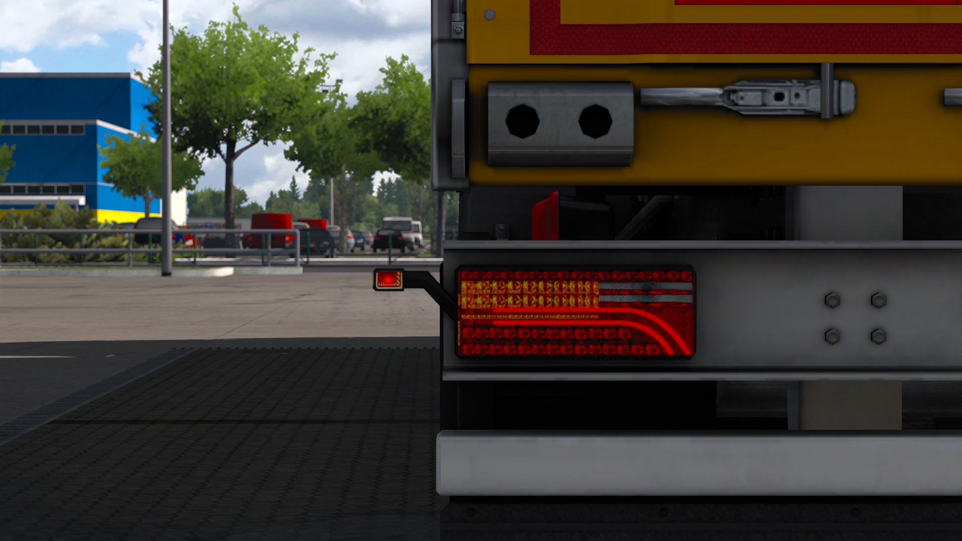 (ETS2) brand new LED tail light for scs box own trailer v 1.38 ETS 2